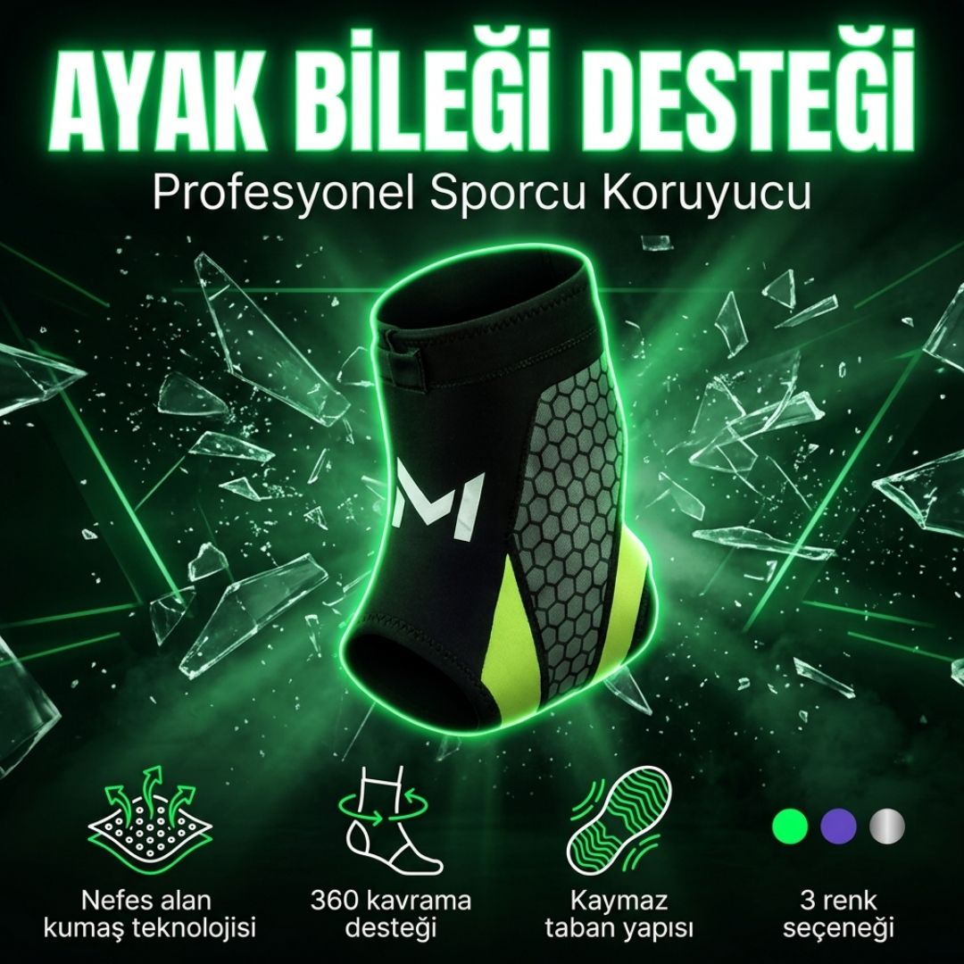 Ayak Bileği Desteği - Yeşil